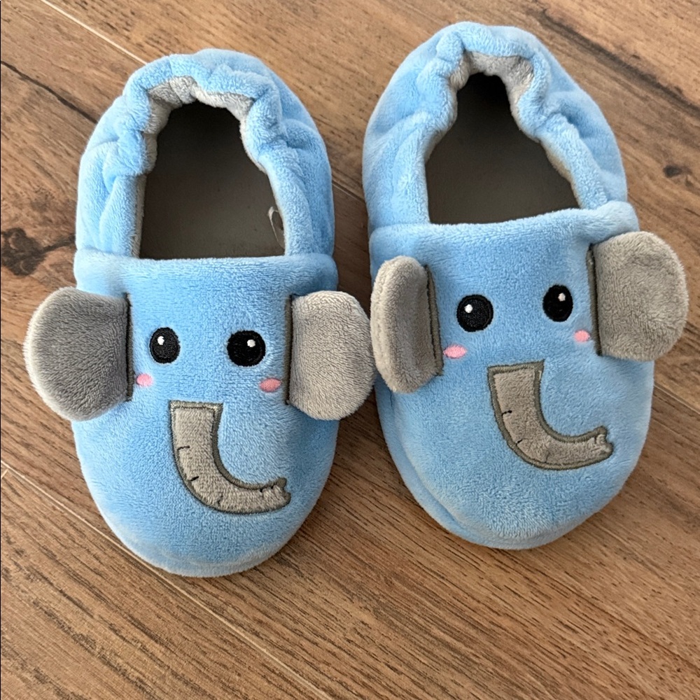 Blue Elephant Kids Slippers